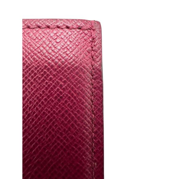 Louis Vuitton Cardholder/Wallet Insert Red with Box & Dust Bag (18639) - Picture 9 of 11